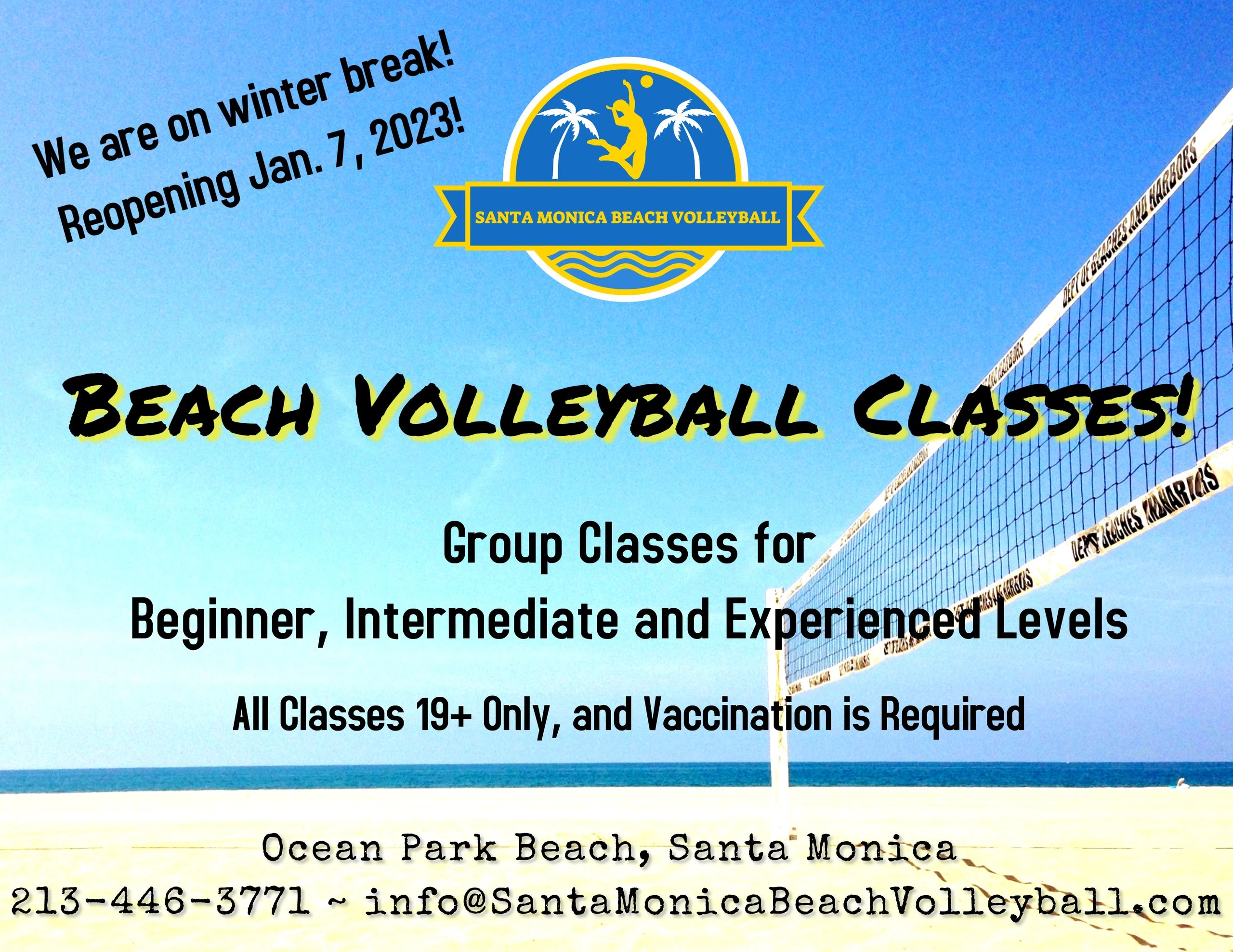 Santa Monica Beach Volleyball Home